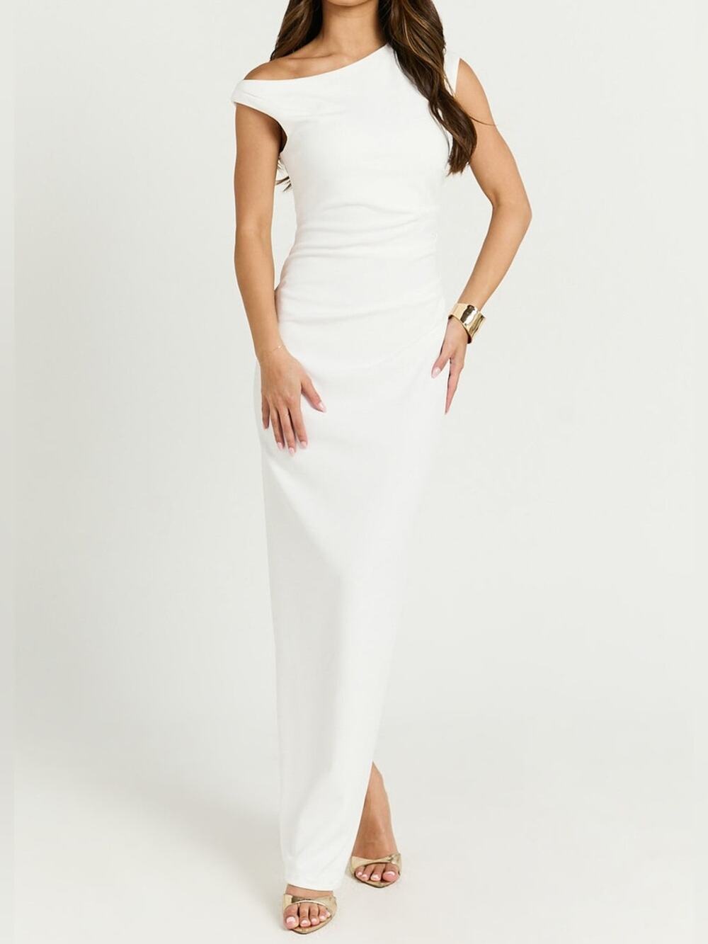 NWT REVOLVE Australia SHOWPO YH & CO Genie maxi dress WHITE US M